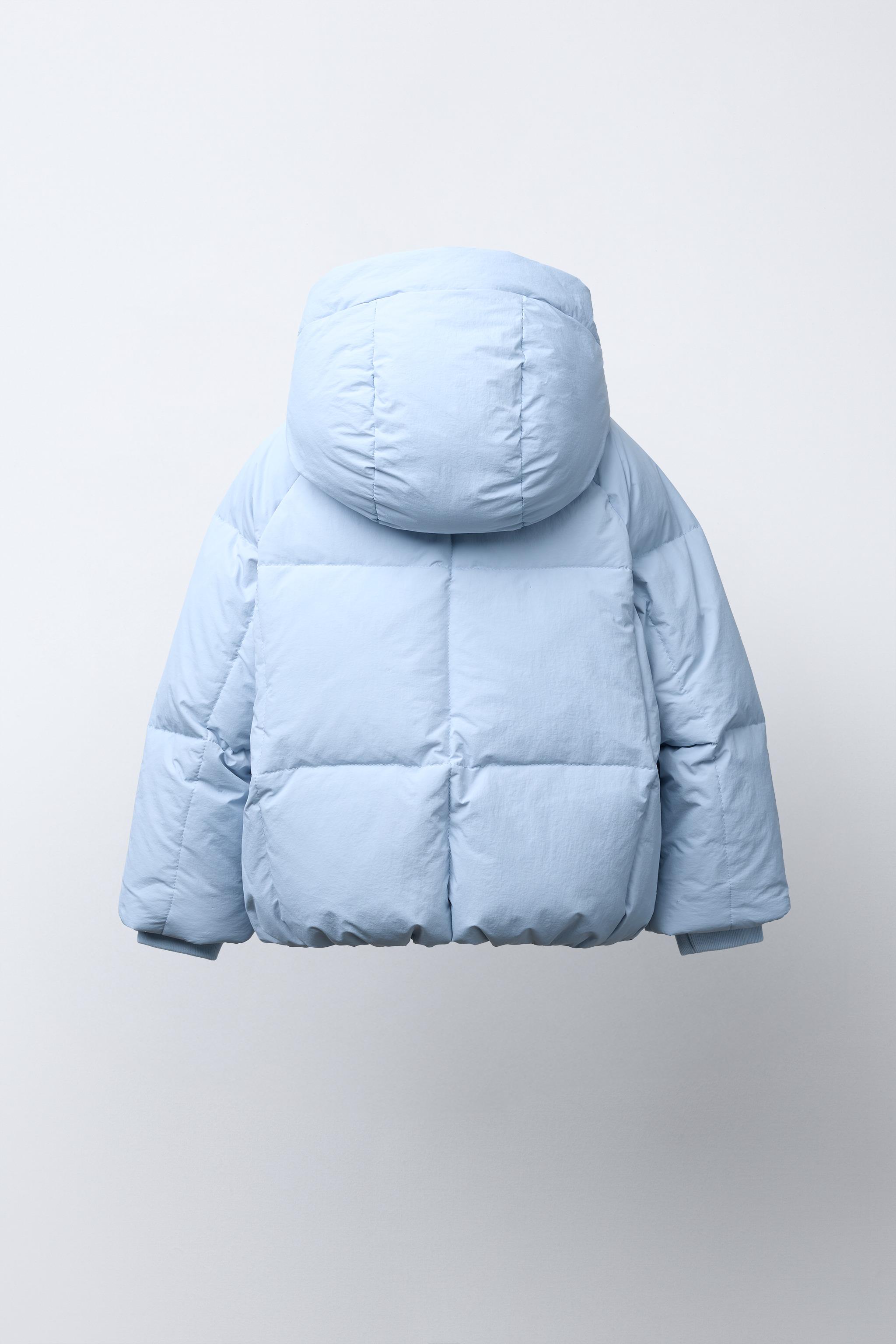 WATER REPELLENT FEATHER AND DOWN PUFFER COAT